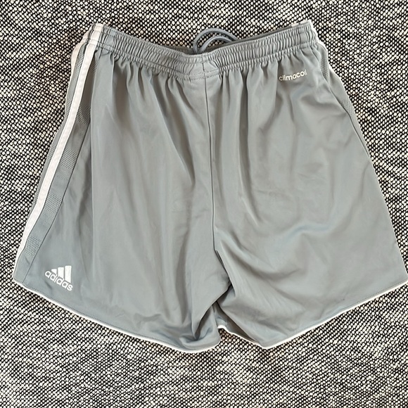 Adidas dusty blue shorts - Picture 3 of 3